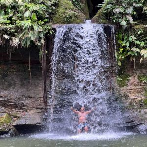 Cascada de Pishurayacu en Tarapoto