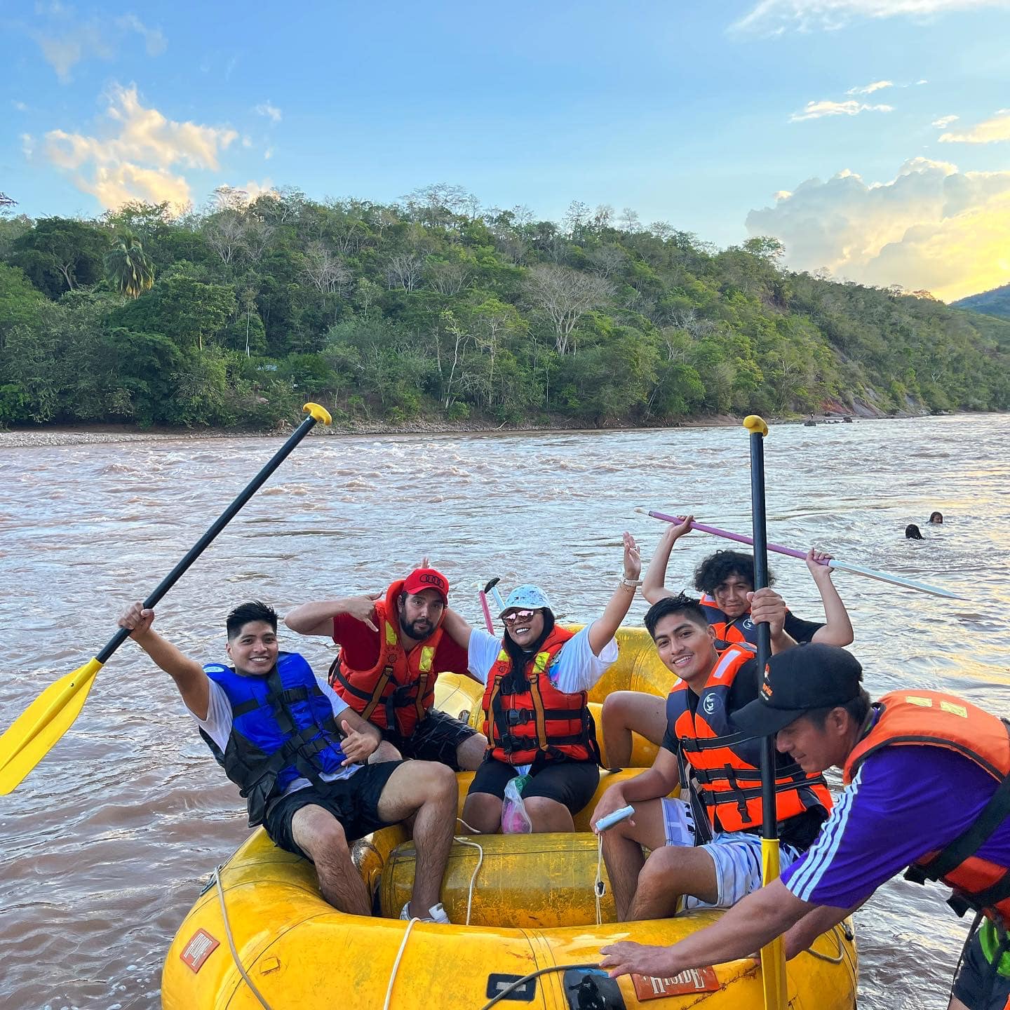 salida al rio mayo canotaje