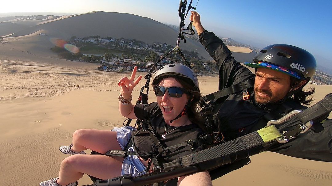 Parapente huaca