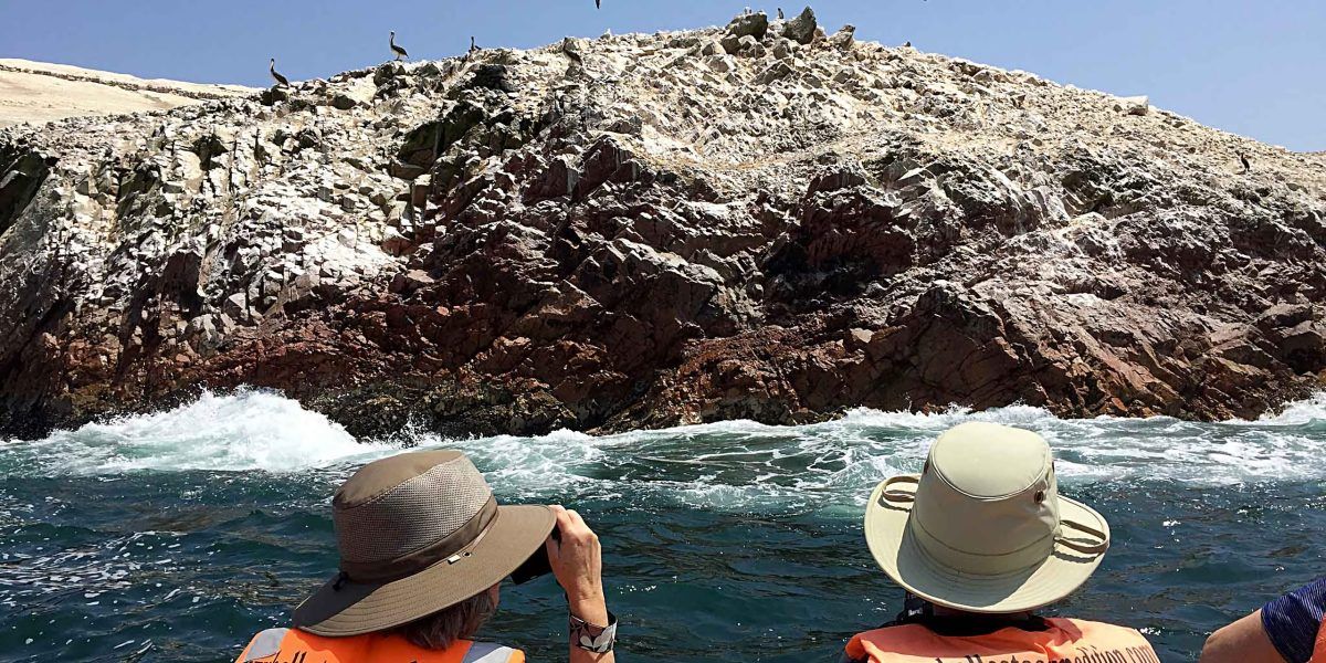 Panoramica de las islas ballestas